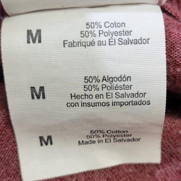 Jerzees Dri Power Maroon Chicken Spirit Animal Graphic Cotton/Poly T Adult Sz M - Picture 7 of 8